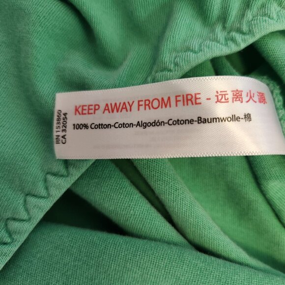 Free People Women's XL Green Short Sleeve Bodysuit 2181 - Picture 9 of 12